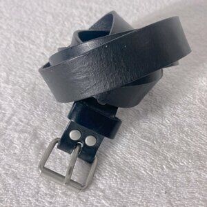 H&M Divided Black Leather Belt